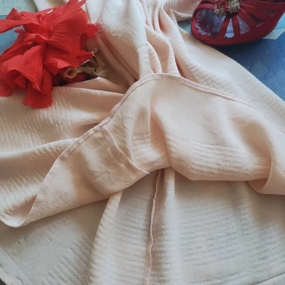 John Galliano Lingerie newspaper print vintage style silk slip dress - Picture 8 of 16